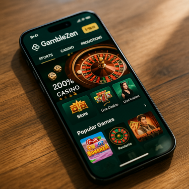 GambleZen - Mobile Platform - iOS and Android Responsive Design